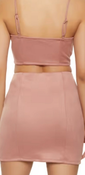 NOTCH NECK CAMI SET - Picture 3 of 3